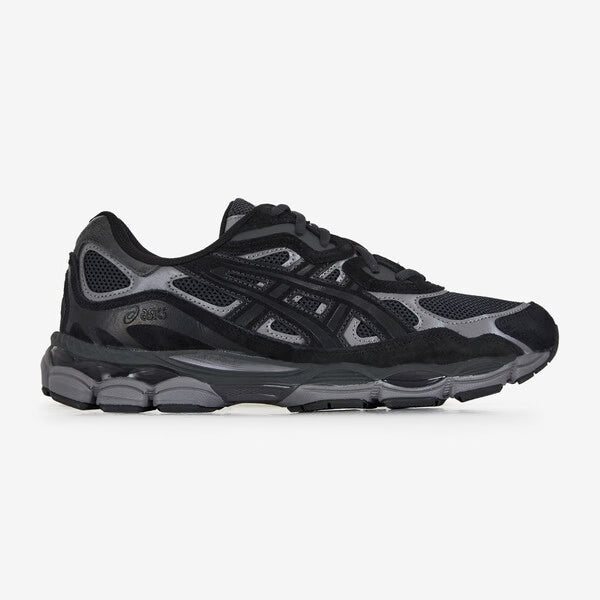 ASICS Gel-NYC Black Graphite Grey - Sneakers Homme Femme Running Style Rétro